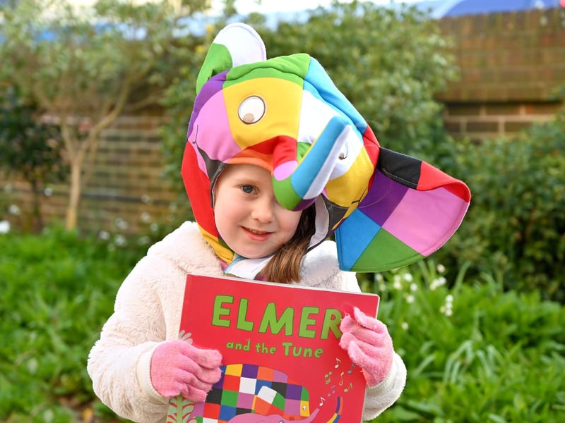 Portsmouth High School, GDST, has celebrated World Book Day. Pictured: Callie