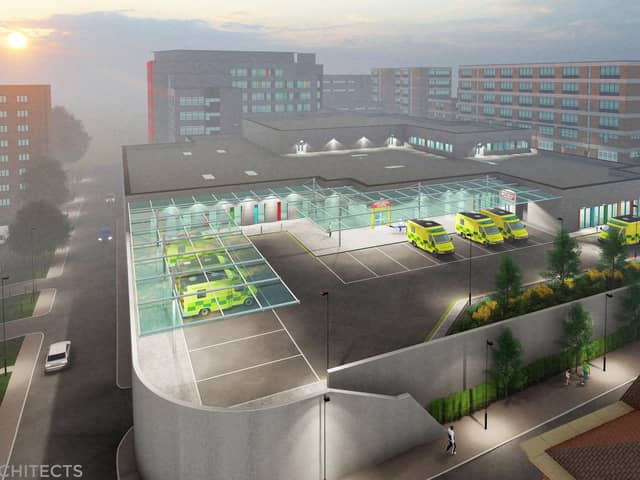 How the new ED at Queen Alexandra Hospital could look.Picture: Portsmouth Hospitals University NHS Trust
