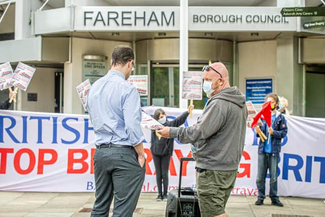 BAbetrayal lobby in Fareham