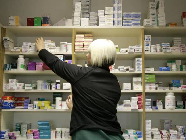 A general view of a pharmacy.  Figures from the NHS Open Prescribing service show 6,157 patients received ADHD medication in the former NHS Hampshire and Isle of Wight integrated care board area in the three months to June in 2023.