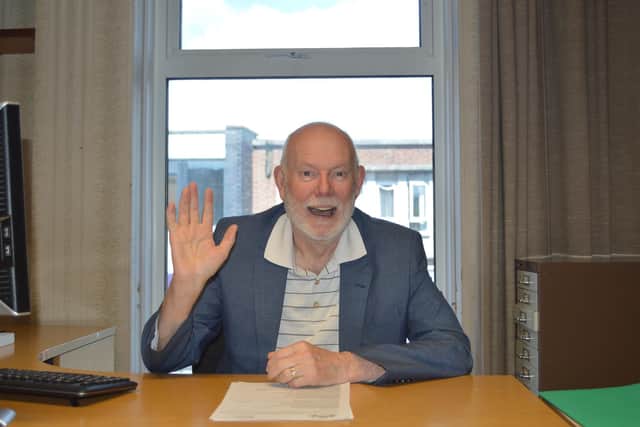 Gosport Borough Council leader, Cllr Mark Hook, on his final day in office. Picture: David George