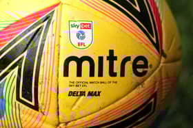 EFL match ball. (Photo by Lewis Storey/Getty Images)