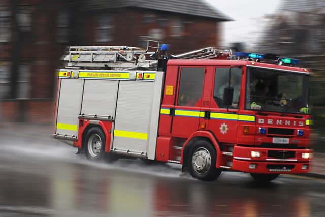 Firefighters were called in the early hours of the morning
