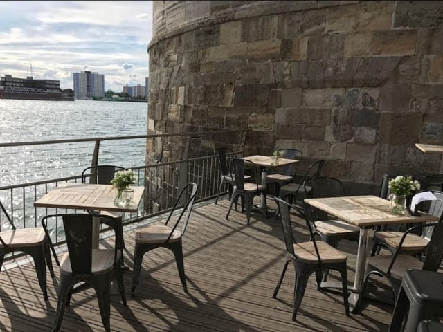 If you are looking for a quirky spot to take in the Solent then there really is no better spot than The Canteen Point off Broad St in Old Portsmouth. There is cosy seating inside but also a wonderful terrace which snuggles in right next to the Round Tower to watch the world - and lots of ships - go by.