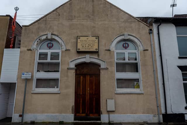 Guru Nanak Sur Gurdwara in Margate Road, Southsea, is closed due to lockdown. Picture: Vernon Nash (150220-006)