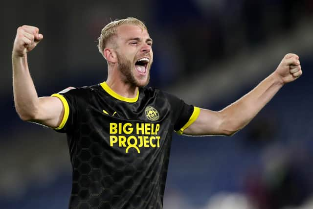 Pompey academy product Jack Whatmough has made 65 appearances for Wigan since his Fratton Park exit in the summer of 2021.   Picture: Charlotte Tattersall/Getty Images