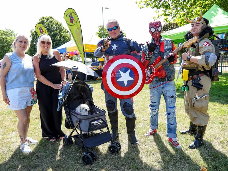 Fundraiser for Harbour Cancer Support, Walpole Park, GosportPicture: Chris Moorhouse (220625-07)