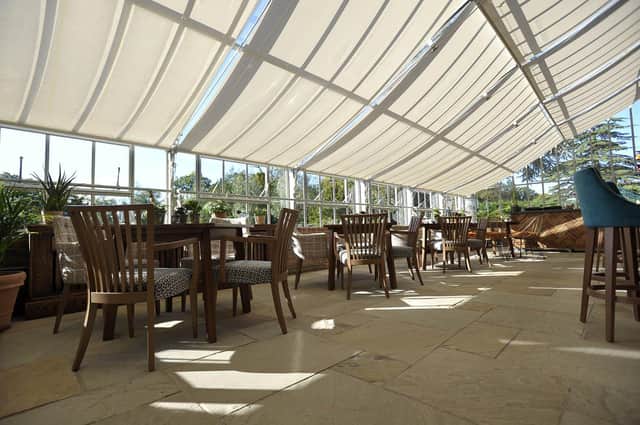 The Glass House restaurant, Wynyard Hall. Picture by Frank Reid