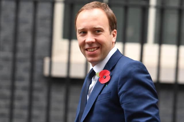 Health and Social Care Secretary Matt Hancock. John Stillwell/PA Wire