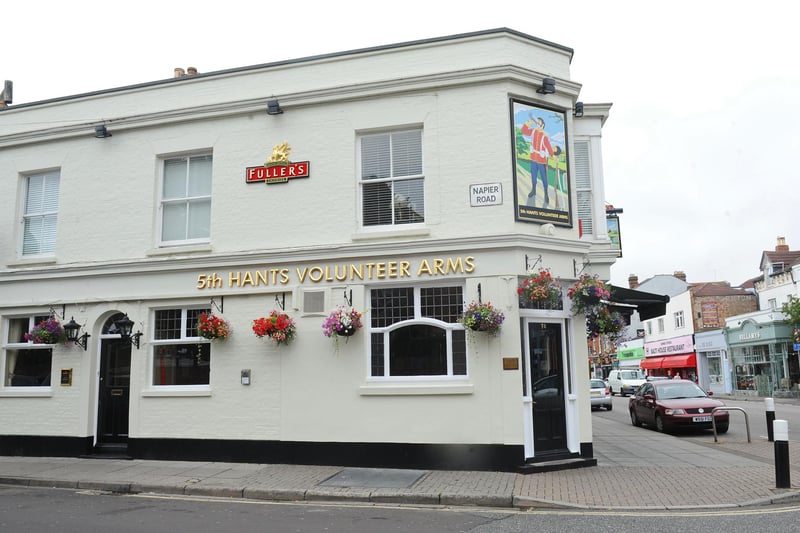 The Fifth Hants Volunteer Arms pub in Albert Road, Southsea 2013. Picture: Sarah Standing 132128-5470