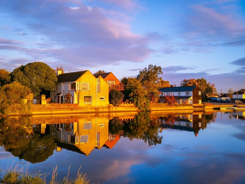 Emsworth Mill Pond has some beautiful scenery.
