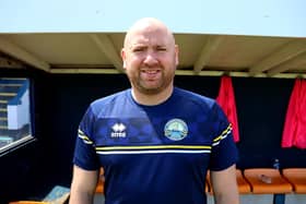 Ben Kneller has been placed in charge of Gosport Borough, along with coaches Jake Wigley and Steve Manning, following Shaun Gale's departure. Picture by Tom Phillips
