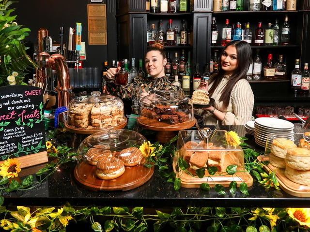Managers Alex Frankland, left, and Naahzat Mozumder have launched The Little Tea Shop of Horrors at Ripper and Co, Osborne Road, SouthseaPicture: Chris Moorhouse