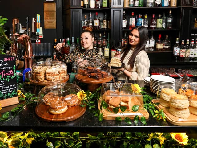 Managers Alex Frankland, left, and Naahzat Mozumder have launched The Little Tea Shop of Horrors at Ripper and Co, Osborne Road, SouthseaPicture: Chris  Moorhouse