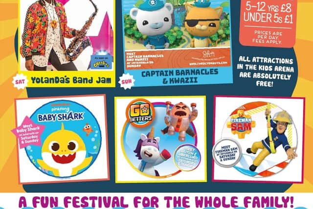 The headline acts have been announced for Victorious Festival 2022's Kids Arena.