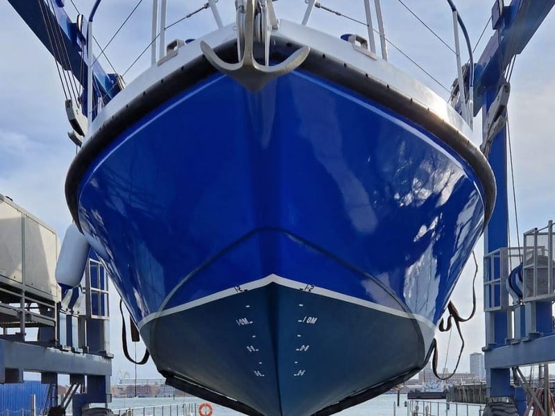 HMS Scimitar, a former Royal Navy patrol vessel, has been transformed into MV Lady Jean following a project in Gosport. She is due to sail to Tanzania and be used as a hospital boat.