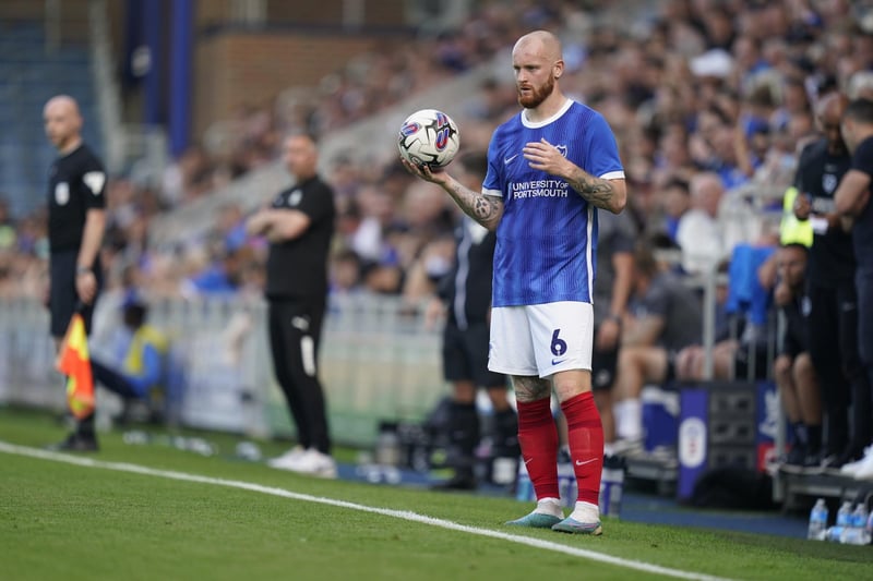 Whether as a left-back or central defender, Pompey's Mr Dependable gets your vote.