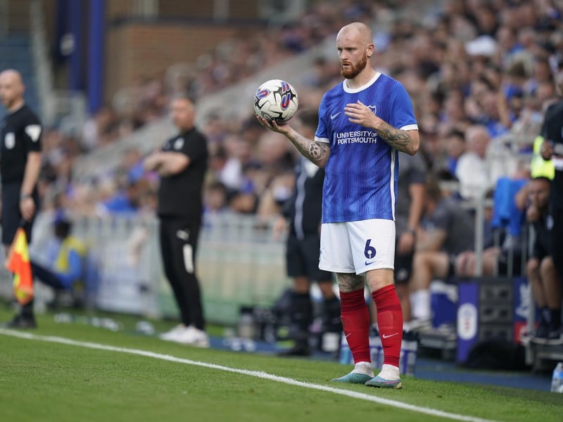 Whether as a left-back or central defender, Pompey's Mr Dependable gets your vote.