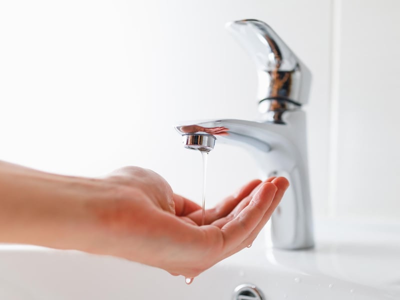 Potential buyers check taps to see the water pressure. Get a plumber to check and also ensure taps are clear of limescale and give them a quick wipe using baby oil for extra shine.
