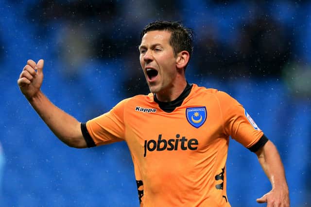 Jon Harley had a six-month playing spell at Pompey in 2012-13, featuring 26 times, scoring once. Picture: Mike Egerton, EMPICS