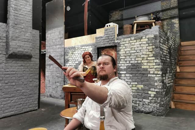 Dress rehearsal for Sweeney Todd by Titchfield Festival Theatre, September 2020.