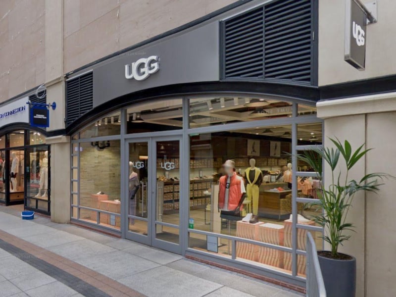 The Gunwharf website states: "UGG is a premium lifestyle brand offering footwear, apparel, outerwear, accessories and handbags."