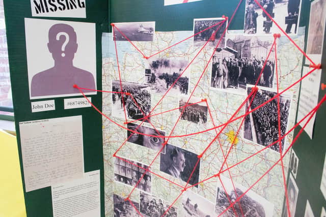 An exhibition pieces at D-Day Story for Holocaust Memorial Day 2022. Picture: Habibur Rahman