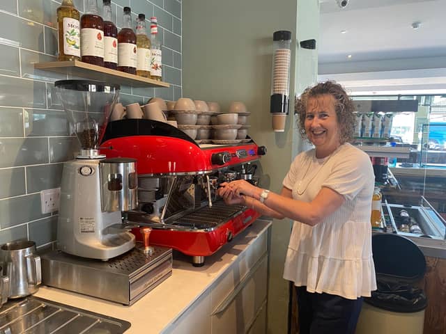 Owner Liz Harmes