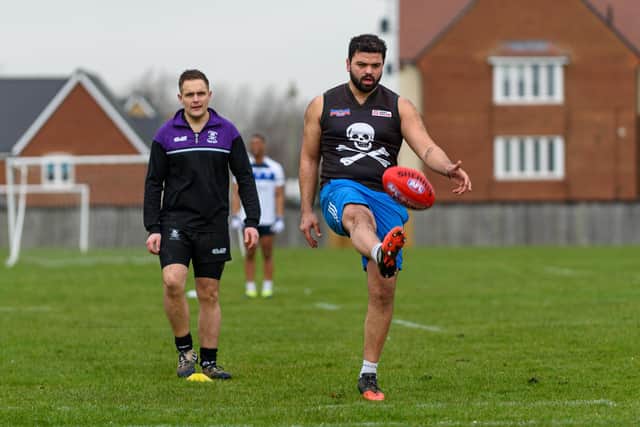 Portsmouth Pirates' training session. Picture: Vernon Nash