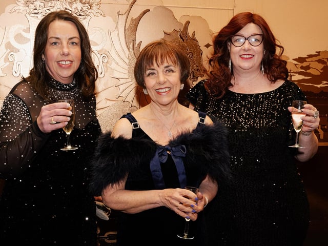 Helen Sumbler, Angela Jerome and Rachael Shaw from Fix My Crown.  Picture: Keith Woodland (270321-41)