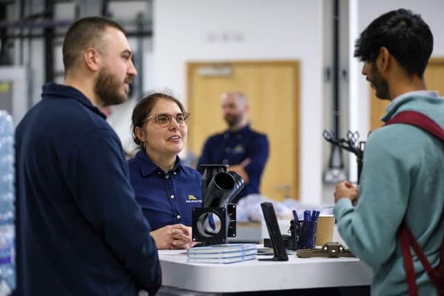 AMufacture opened the doors at its contract manufacturing facility in Portsmouth to demonstrate its innovative 3D design and print services