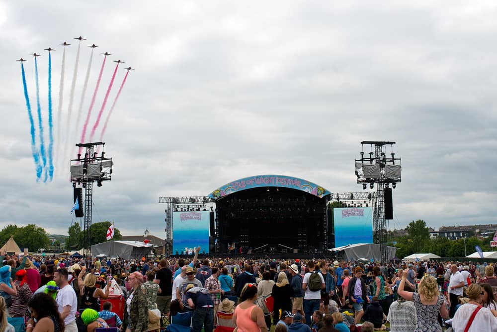 The Isle of Wight Festival. (Pic: Getty Images)