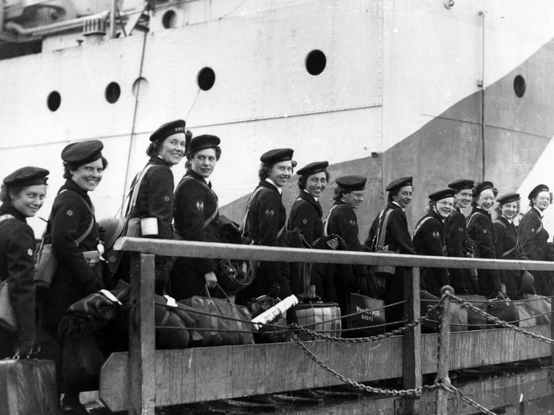 Embarkation for Operation Overlord from Portsmouth.