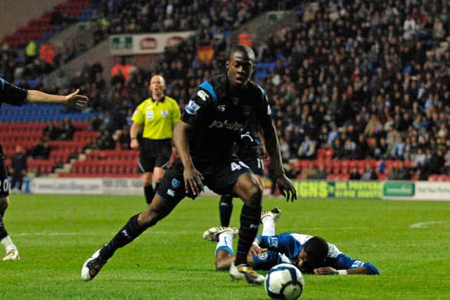Lenny Sowah came through the Pompey ranks to make five first-team appearances before moving to Hamburger SV in July 2010. Picture: Will Caddy