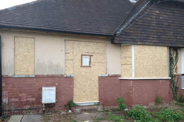 The closure order applies to a property in Lansdowne Avenue, Portchester. Picture: Hampshire Constabulary