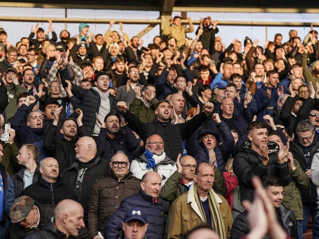 Pompey fans had no goals to cheer but they certainly made their presence felt in Blackpool