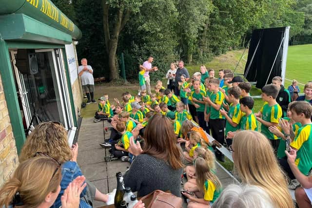 Sarisbury Athletic has been nominated for the Voneus Village Cup Community Legends Award