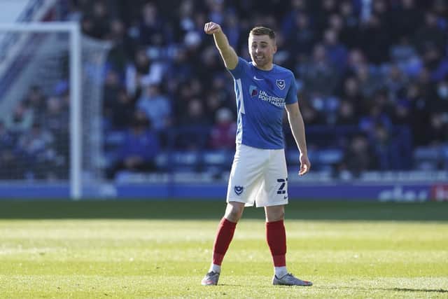 Joe Morrell has been dropped from Pompey's side against Accrington this afternoon. Picture: Jason Brown/ProSportsImages
