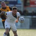Alex Wall in action for Hawks against Maidstone last season. Picture by Dave Haines