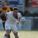 Alex Wall in action for Hawks against Maidstone last season. Picture by Dave Haines