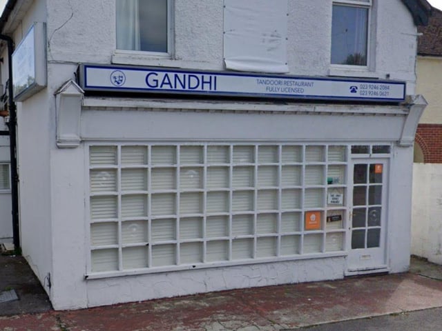 Gandhi Restaurant at 58 Hollow Lane, Hayling Island was given the maximum score - a five-out-of-five food hygiene rating - after assessment on December 7, the Food Standards Agency's website shows.