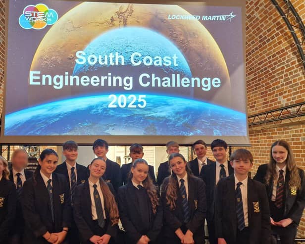 Purbrook Park Pupils competing in the South coast Engineering Challenge 2025