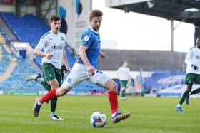 Michael Jacobs has endured an injury-hampered time at Fratton Park since arriving in September. Picture: Joe Pepler