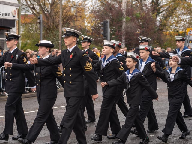 The Gosport parade