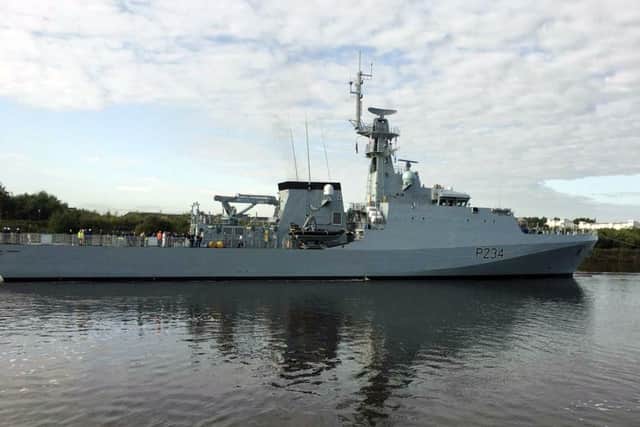 HMS Spey will make her maiden visit to Portsmouth later this month. Picture: Royal Navy