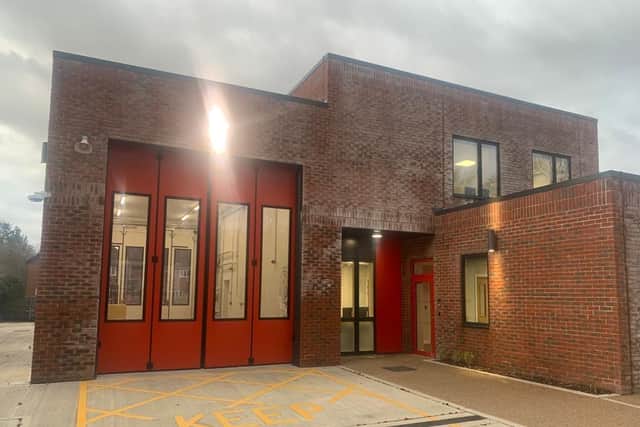 Bishop's Waltham fire station. Picture: HIWFRS