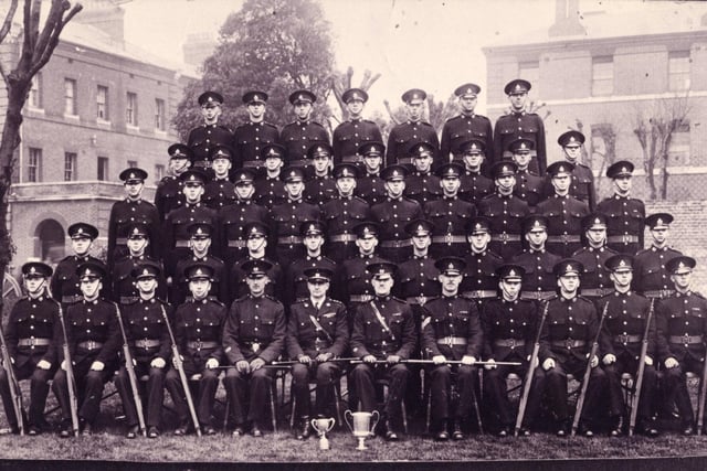 Members of 429 Squad at Eastney Barracks. The News PP1377