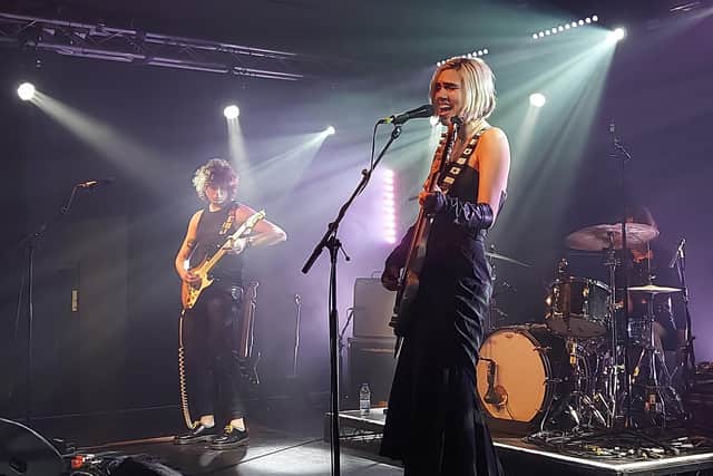 Sunflower Bean at The Wedgewood Rooms, April 10, 2022. Picture by Chris Broom