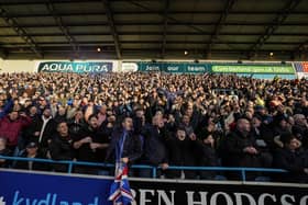 1,848 Pompey fans made the trip to Carlisle United's Brunton Park