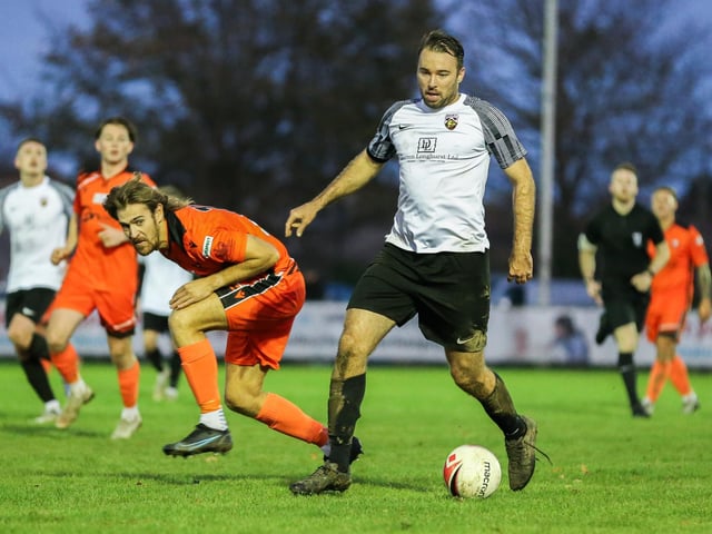 Portchester's Scott Jones, left. Picture by Nathan Lipsham